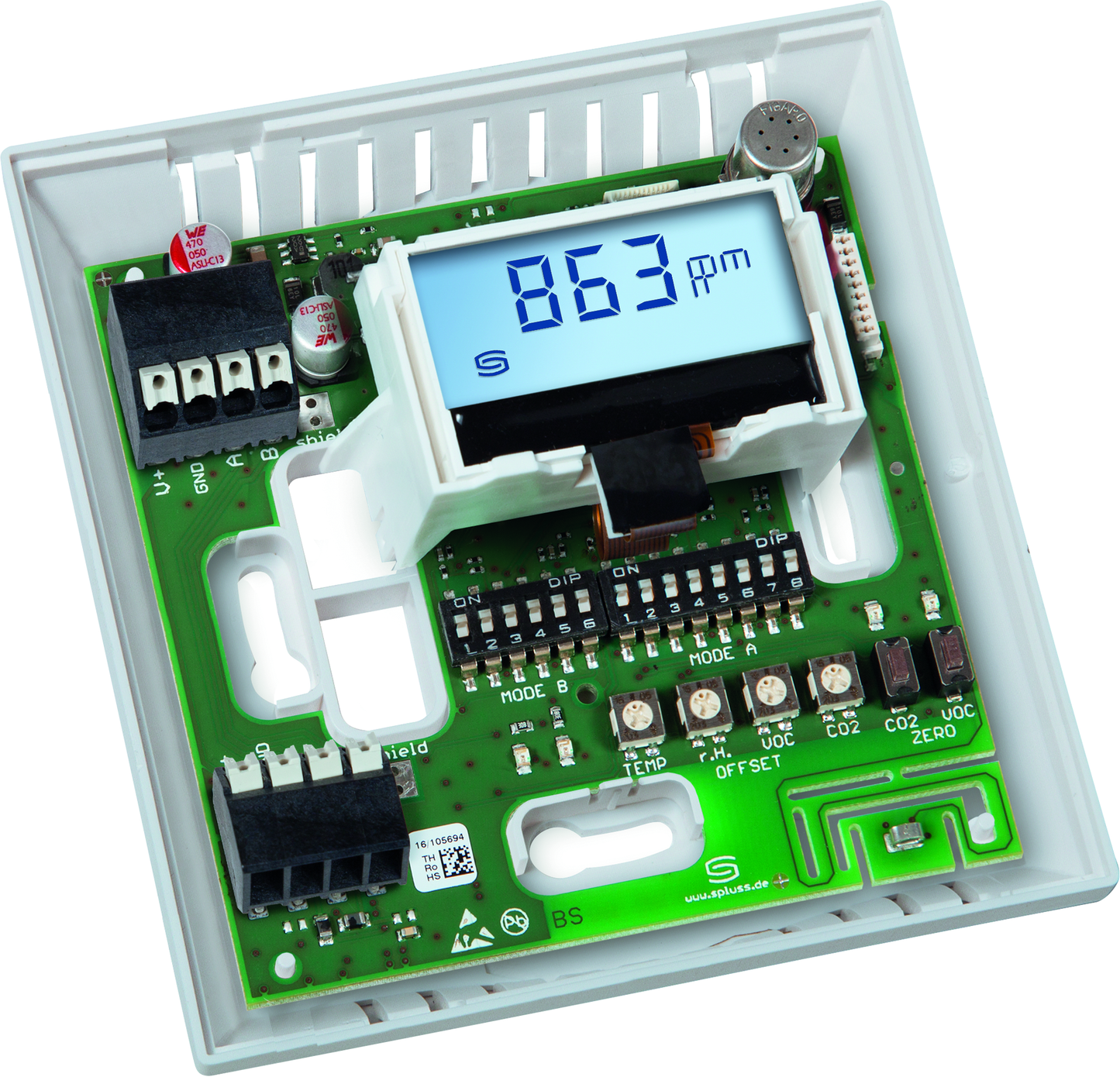 AERASGARD® RFTM-CO2-Modbus LCD